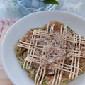 umi☆neco's cooksnap of when they made 米粉で作る☆大阪ねぎ焼き。.