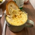 Mozuku's cooksnap of when they made ☆オニオングラタンスープ☆濃厚☆.