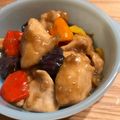 ちりゅん's cooksnap of when they made 簡単、あまから鶏むね肉と茄子の照り焼き.