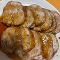 乙女解剖's cooksnap of when they made 豚こまで♪レンジで簡単柔らかチャーシュー.