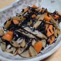 ナーちゃん's cooksnap of when they made しっかり味☆ごぼうと大根とひじきの炒め煮.
