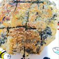 クジラくじこん's cooksnap of when they made もっちり美味しい♪玉ねぎと春菊のチヂミ.
