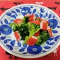 カリーナ's cooksnap of when they made ブロッコリー蟹カマの柚子胡椒中華風サラダ.