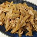 クックPSSHS5☆'s cooksnap of when they made たっぷり！ささがきごぼうと豚挽肉の炒め煮.