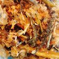 はるこharuko's cooksnap of when they made 春の香り♪緑鮮やか！簡単☆葉牛蒡きんぴら.