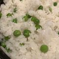Blue's cooksnap of when they made ぷっくり♪豆ご飯 (グリンピースご飯).