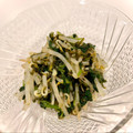悠LOVE航's cooksnap of when they made （保育所）ほうれん草の海苔和え.