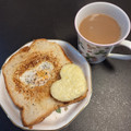 ほか弁ママ's cooksnap of when they made とろーり目玉焼きトースト.