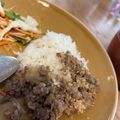 まいもぐ2020's cooksnap of when they made cafeごはん♪甘辛ミンチの卵とじ丼.