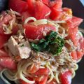 にこふわわ's cooksnap of when they made ツナとトマトの冷製パスタ.