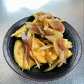azbjbn's cooksnap of when they made 簡単♪みょうがとズッキーニのめんつゆ漬け.