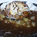 ちくわ君's cooksnap of when they made びっくりドンキー風「チーズカリーバーグ」.
