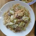 Haaaaruuuu's cooksnap of when they made 豚バラ肉とキャベツの♡ワンポットパスタ.