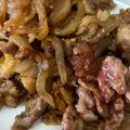 mamimu36's cooksnap of when they made 肉100gで4人！薄揚げが化ける甘辛炒め.