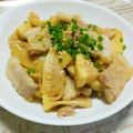 TomoGoQoo's cooksnap of when they made たけのこ＆豚バラ☆中華炒め.