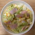 かおり♡♡♡'s cooksnap of when they made 簡単☆キャベツとゆで卵のゴママヨサラダ.