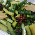 鹿部さっちゃんクック's cooksnap of when they made 中華風きゅうりの醤油漬け.