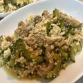 とびおくん's cooksnap of when they made 子供もＯＫ！苦くないゴーヤチャンプル.