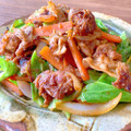 あっちゃんキッチン♪'s cooksnap of when they made 豚の味噌みりん漬け焼きの♪肉野菜炒め🤩🍚.