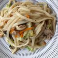 dollyj's cooksnap of when they made 簡単♪醤油ベースの美味しい焼きうどん♡.