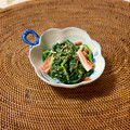 コムギ大好き's cooksnap of when they made とっても簡単【ほうれん草のわさびマヨ和え.