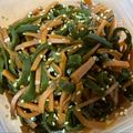 クック8VOGCZ☆'s cooksnap of when they made 簡単！ピーマンと人参の胡麻和え.
