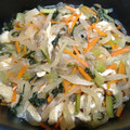 ♡ルヴァ♡'s cooksnap of when they made 簡単！チンゲンサイと油揚げの炒め煮.