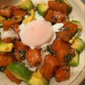 まれ子's cooksnap of when they made 超簡単　絶品！ポキ丼〜ハワイの風を感じて.