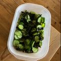 みるく茶's cooksnap of when they made ☆きゅうりとわかめの酢の物☆.