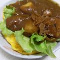 くむちん's cooksnap of when they made 時短、簡単、チーズオムレツカレー.