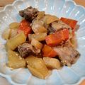 Pappyko's cooksnap of when they made 鹿児島郷土料理　とんこつの味噌煮.