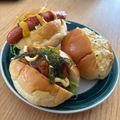 TSUK1's cooksnap of when they made ☆ロールパンサンドをきれいに見せる方法☆.