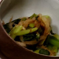 れそそ's cooksnap of when they made 新玉ねぎと小松菜のおかか醤油和え.