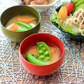 runa10's cooksnap of when they made カボチャとお好きな具でみそ汁.