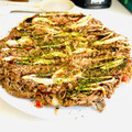 Tonkoshi's cooksnap of when they made そばねぎ焼き…残ったそばアレンジ….