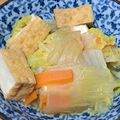 kaori238's cooksnap of when they made 白菜と厚揚げのくたくた煮.