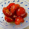 ふぅ＆かず's cooksnap of when they made 安いトマトが激ウマに！トマトの胡麻和え.
