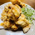 kinniko's cooksnap of when they made 鶏もも肉の塩風味からあげ。.