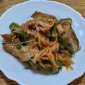 ポニーリボン's cooksnap of when they made ✱茄子と豚肉のキムチ炒め✱(豚キムチ茄子.