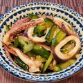 あーこ姐's cooksnap of when they made 塩丸いかときゅうりのさっぱりナムル♪.