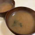 papikun's cooksnap of when they made 油揚げとわかめのお味噌汁.