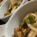 MULA's cooksnap of when they made 鶏せせりのわさび焼き.