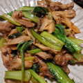 ヨシヨッシー's cooksnap of when they made 豚こまと小松菜と舞茸のコチジャン炒め.