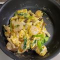 まーくんのおくさん's cooksnap of when they made チンゲンサイと海老の卵炒め.