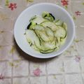 くネコまろす's cooksnap of when they made ズッキーニの浅漬け.