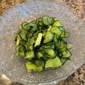 mariey5's cooksnap of when they made アボカドときゅうりの塩昆布和え.
