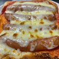 ★なみ☆'s cooksnap of when they made ウィンナーチートースト.