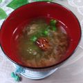 クックHG9V8Y☆'s cooksnap of when they made とろろ昆布 お吸い物.