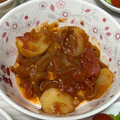 きなりん＊'s cooksnap of when they made たらとじゃがいものトマト煮込み.