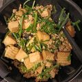 アクセル☆'s cooksnap of when they made 簡単＊旨い＊厚揚げとニラと挽肉の中華炒め.